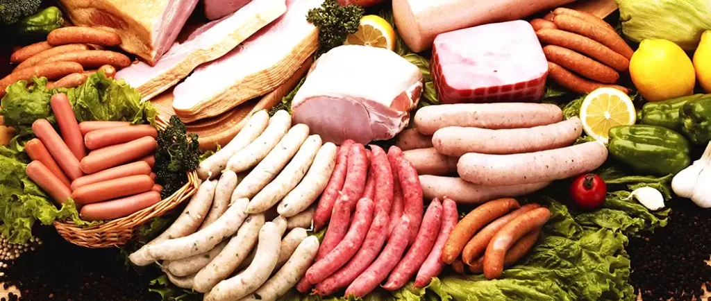 انواع سوسیس + پخت انواع غذا با آن