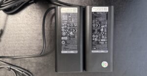 laptop power adapter affecting performance due to incorrect or low wattage charger