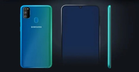 Samsung Galaxy A series smartphones in multiple colors