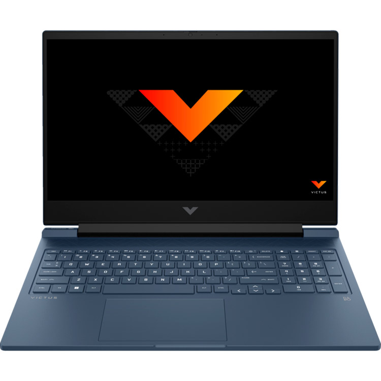 HP Victus gaming laptop with sleek design and reliable performance for entry-level and mainstream gaming.