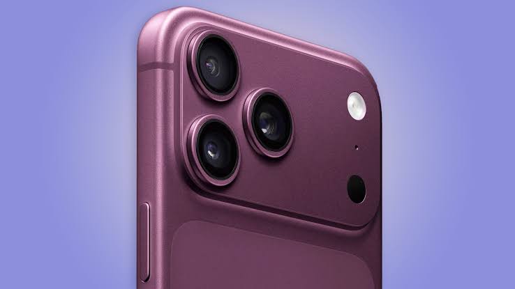Close-up of iPhone 18 Pro concept showing triple rear camera system