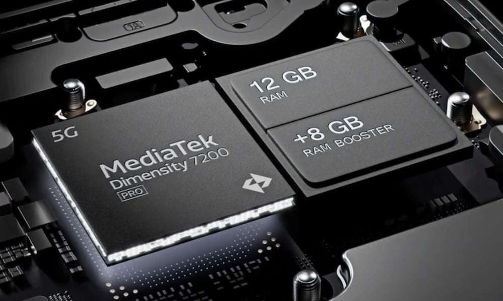 MediaTek Dimensity 7200 Pro chipset with 12GB RAM and 8GB RAM Booster