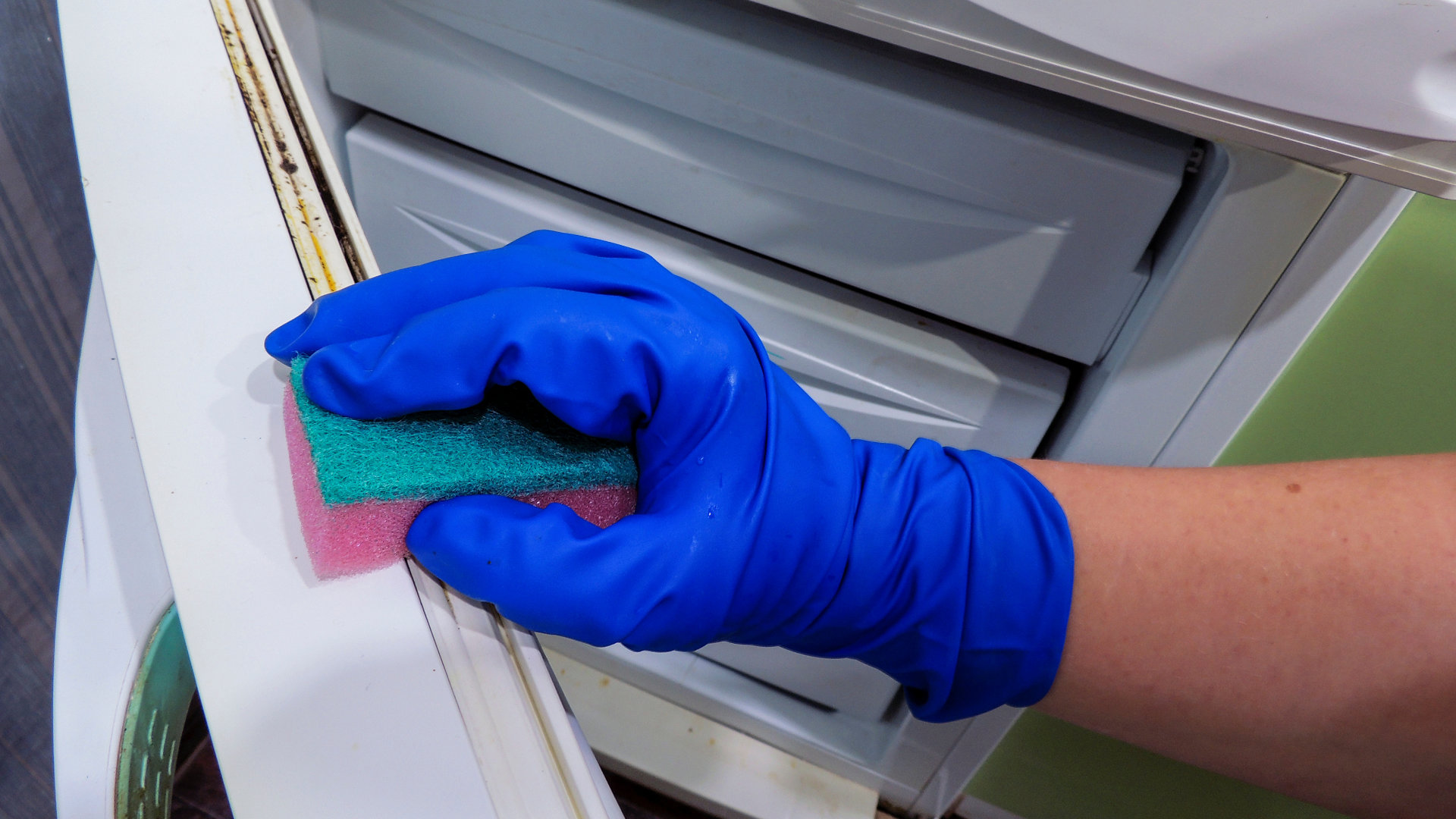 How to clean the refrigerator door gasket